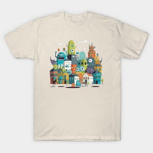 Monster in da City 05 T-Shirt